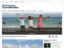 Tablet Screenshot of hometowntravelguides.com